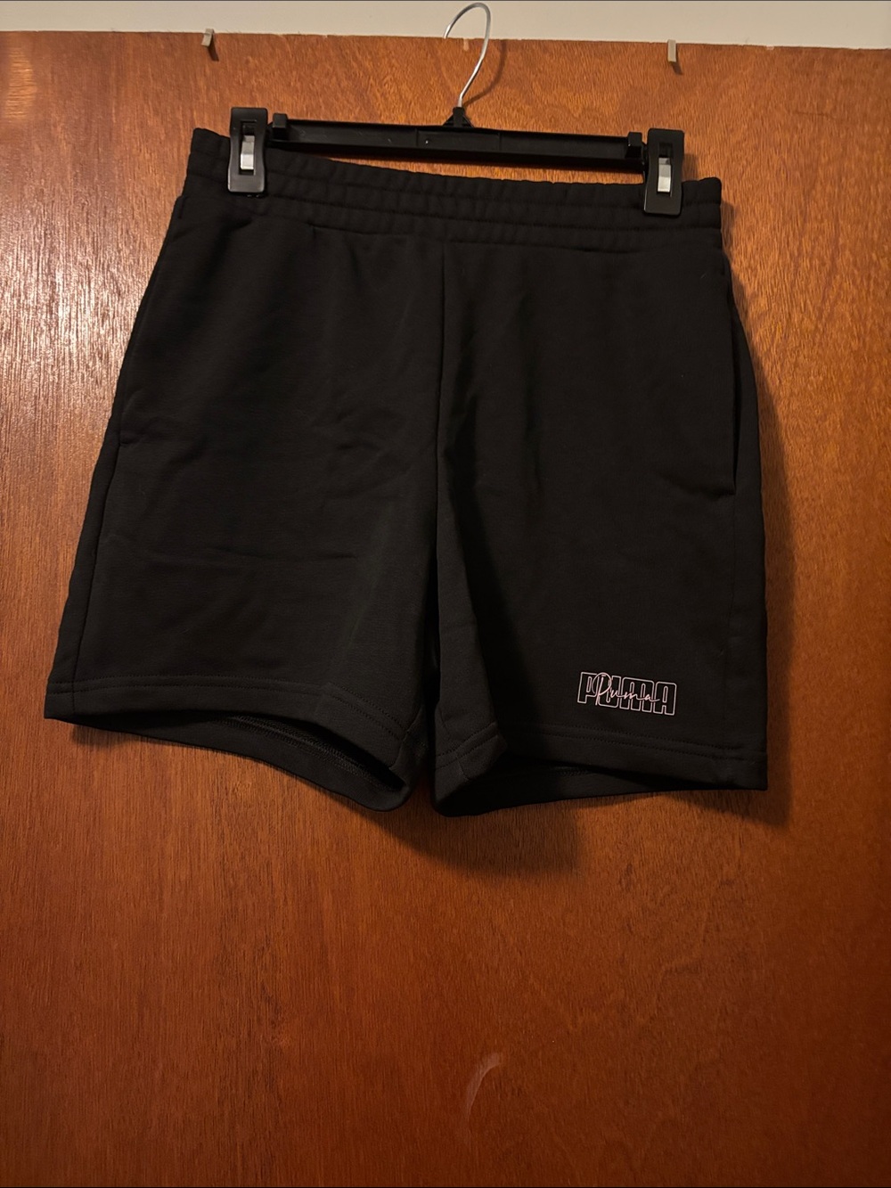 Puma Small Black Athletic Shorts with Subtle Logo